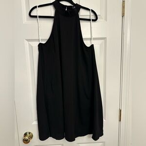 Lulu's Chic Black Mini Dress